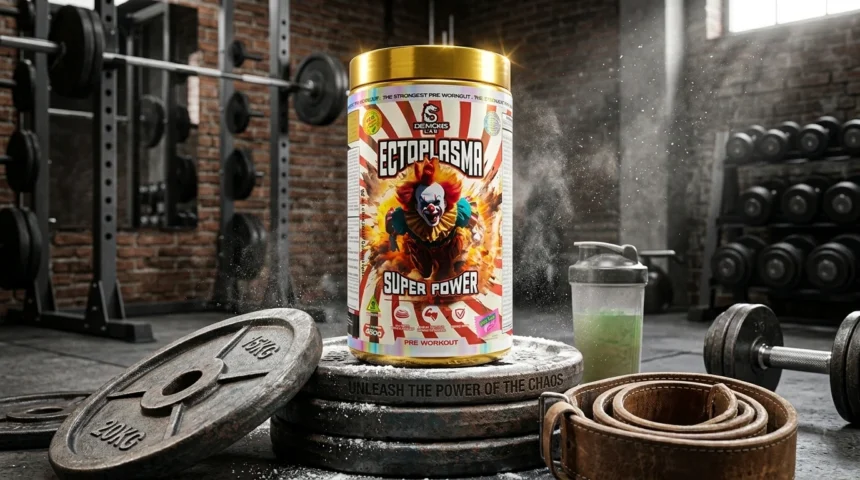 Pré-Treino Ectoplasma Demons Lab 480g Cafeína Tutti Frutti