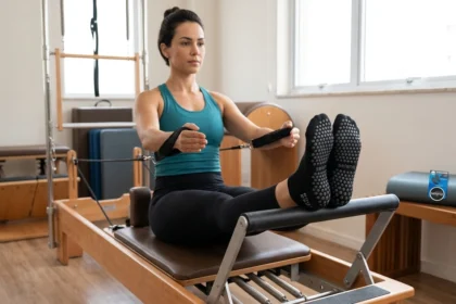 Meia de Pilates Selene