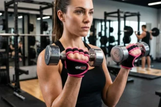 luva feminina academia Neoprene Musculação Barato Qualidade