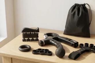 Hand Grip Kit 6 Peças Fortalece Dedos Mãos Punho E Antebraço