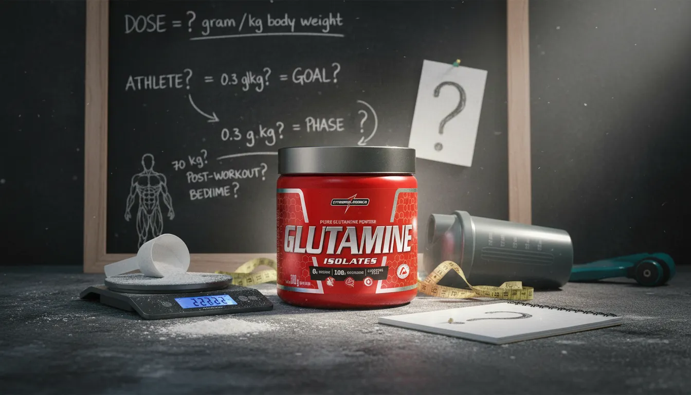 Quanto de Glutamina Tomar por kg Calcule a Dose Certa para seu Peso [2026]